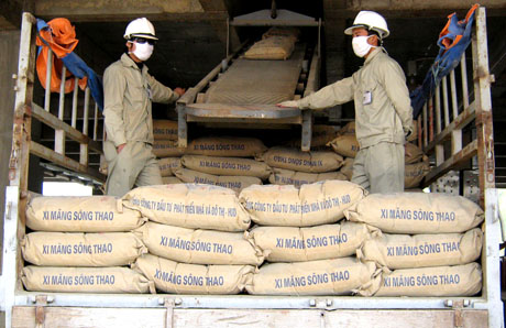 Xi măng Việt Nam tìm kiếm thị trường xuất khẩu